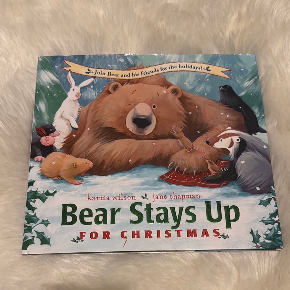 Bear Stays Up For Christmas Book